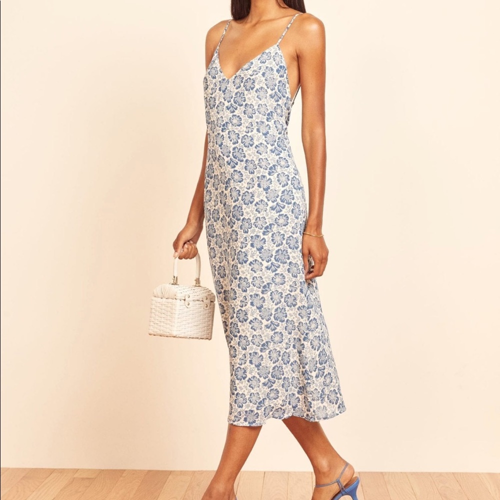 NEW Reformation Dietrich Dress in Waltz